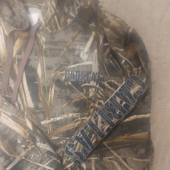 Mens new xl cabelas camo hoodie - Picture 2 of 4